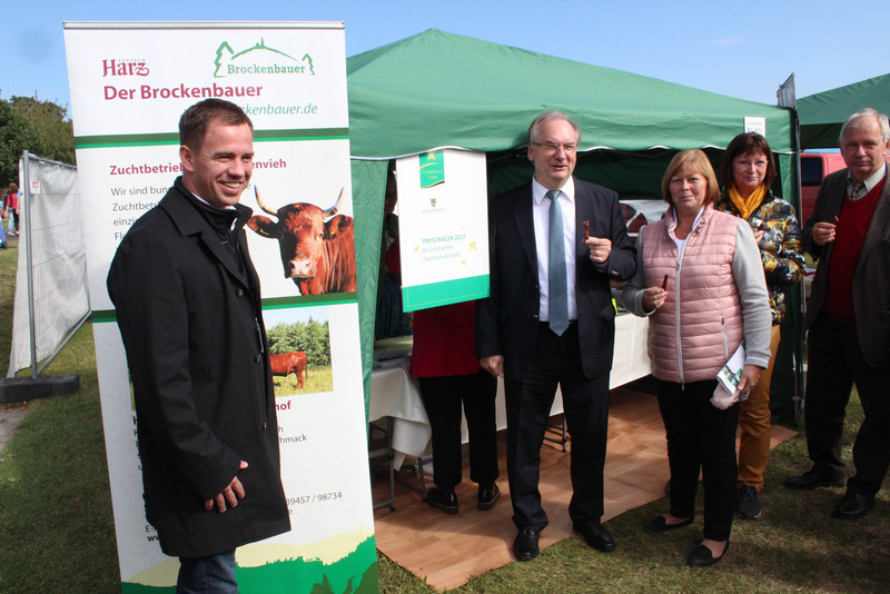 Stand des Bio-Brockenbauers Thielecke Stand des Bio-Brockenbauers Thielecke